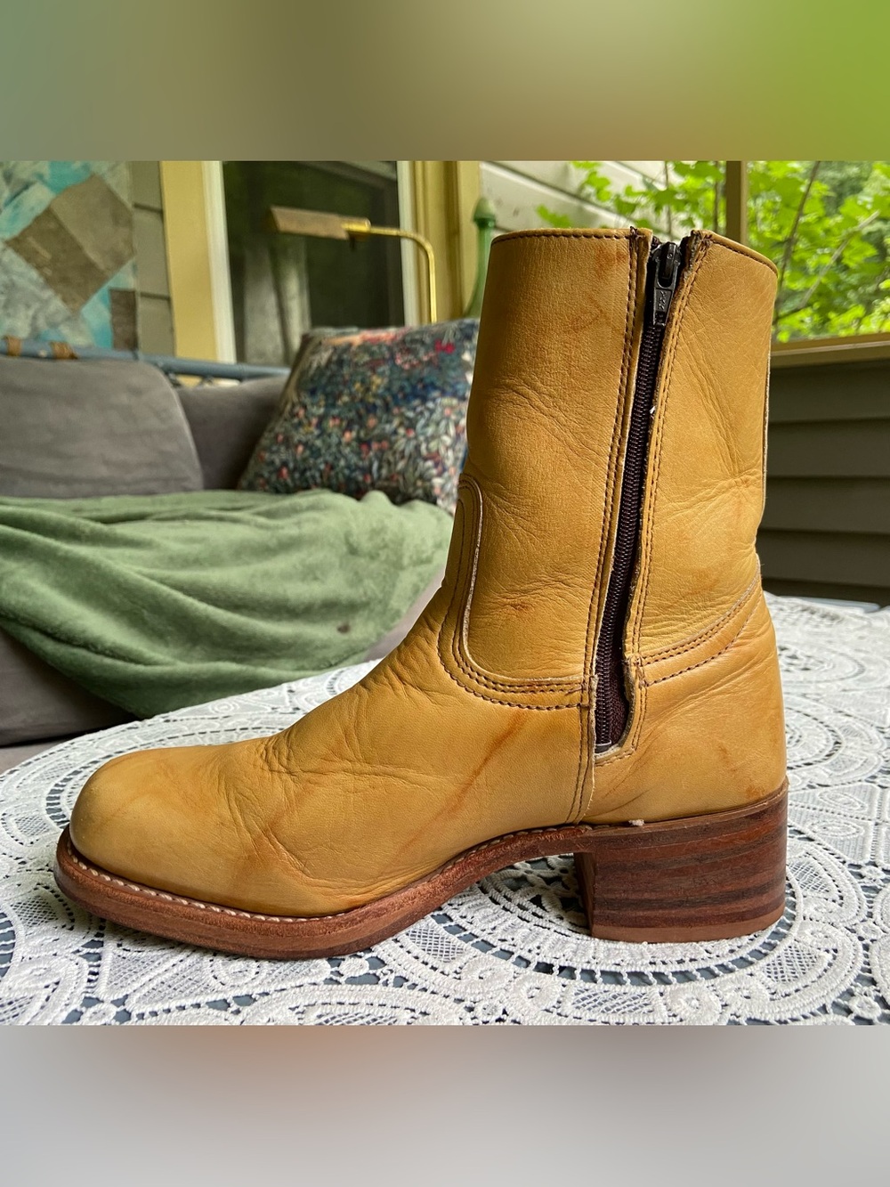 Rare Frye Campus Banana Shorties - Picture 5 of 12